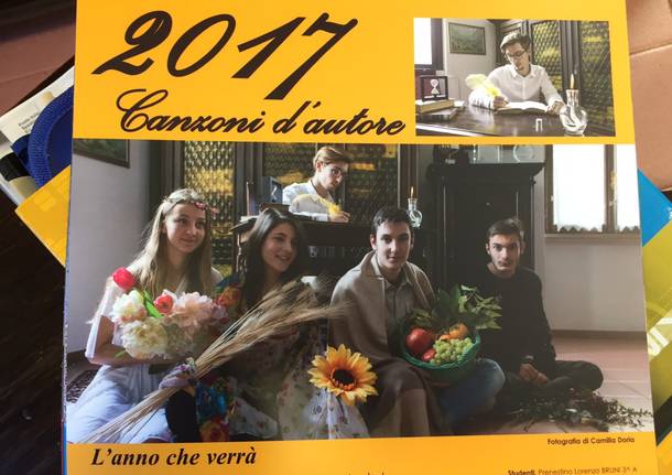 Il calendario 2017 del liceo Cairoli