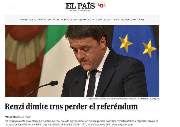 La prime pagine dei giornali