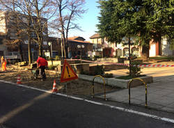 Vedano Olona - Nuovi parcheggi in piazza san Rocco