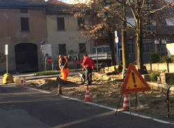 Vedano Olona - Nuovi parcheggi in piazza san Rocco