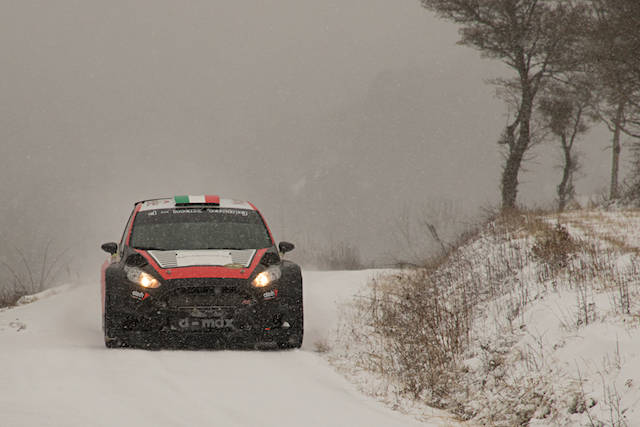 Rally - I test di Crugnola sulla neve di Gap