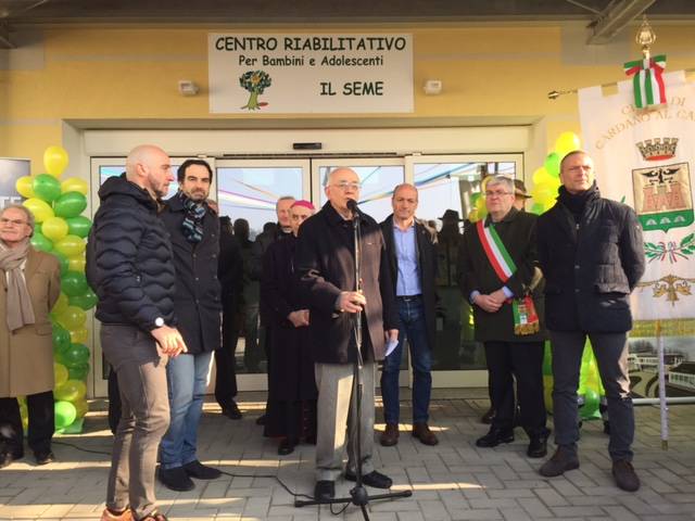 inaugurazione centro riabilitativo il seme cardano al campo