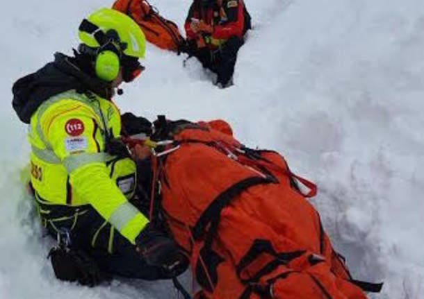 intervento a teramo terremoto e neve