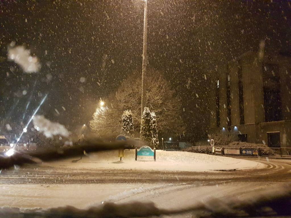 La nevicata del 12 gennaio