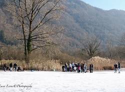 Sul lago ghiacciato