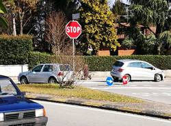 Incidente Ronchi Largo Prinetti Castelletti Gallarate