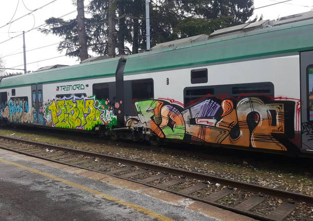 Treni presi di mira dai writers