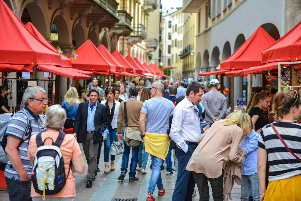 La Pasqua in centro a Lugano