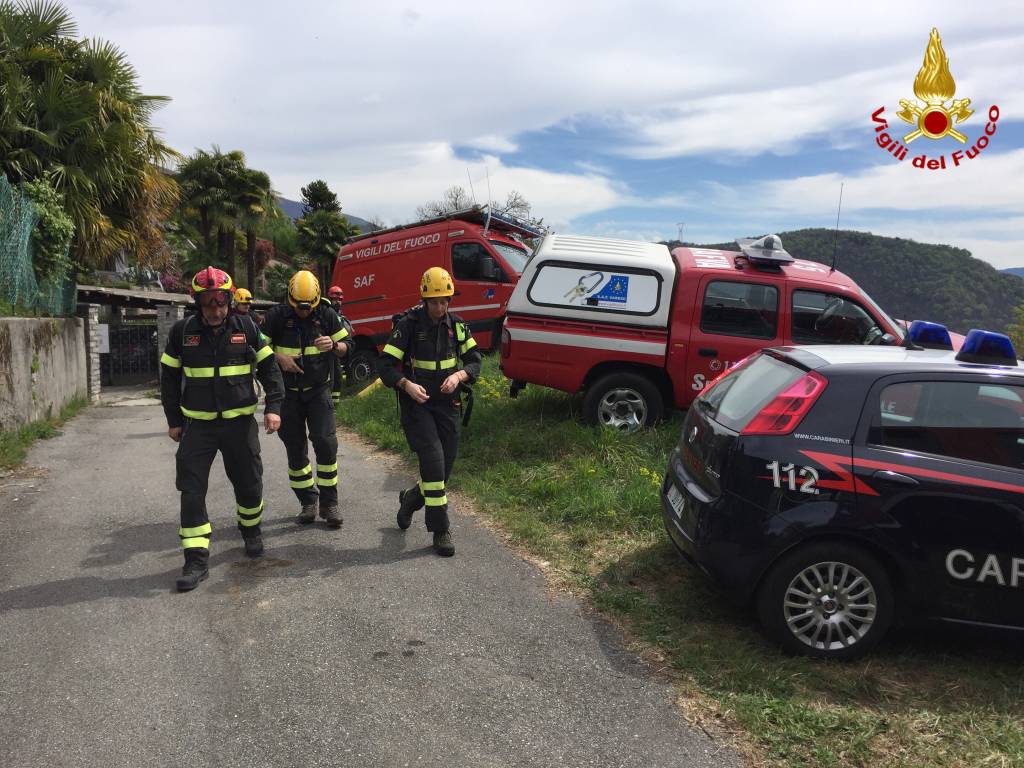 Coniugi scomparsi, i vigili del fuoco trovano il marito