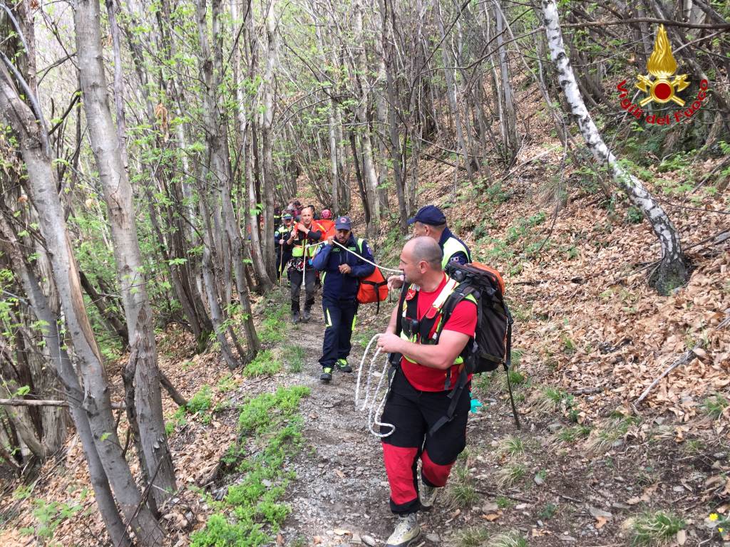 Coniugi scomparsi, i vigili del fuoco trovano il marito