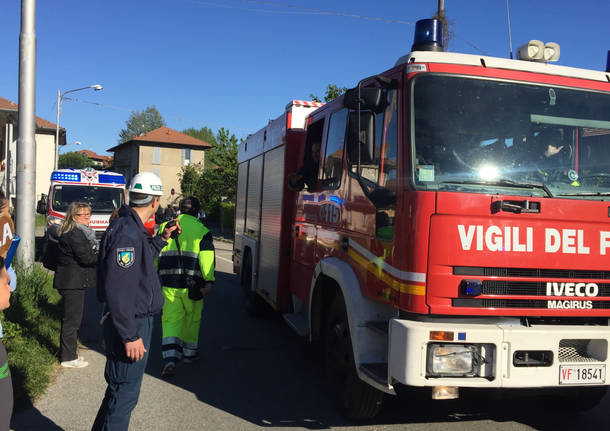 Simulazione di incendio, due scuole evacuate