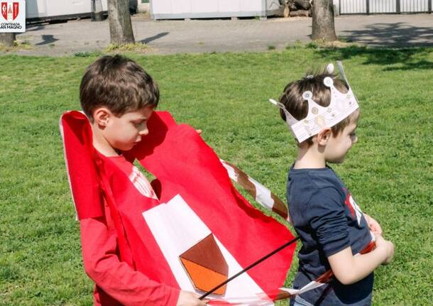 Pranzo medioevale all’insegna del divertimento per i piccoli Sanmagnini