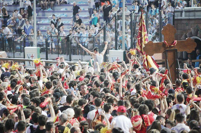 La finale e la festa di legnarello al palio di legnano