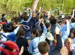 Gli scout pronti per il raduno alla Rasa