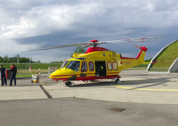 Open day della base dell’elisoccorso e del 118 di Villaguardia