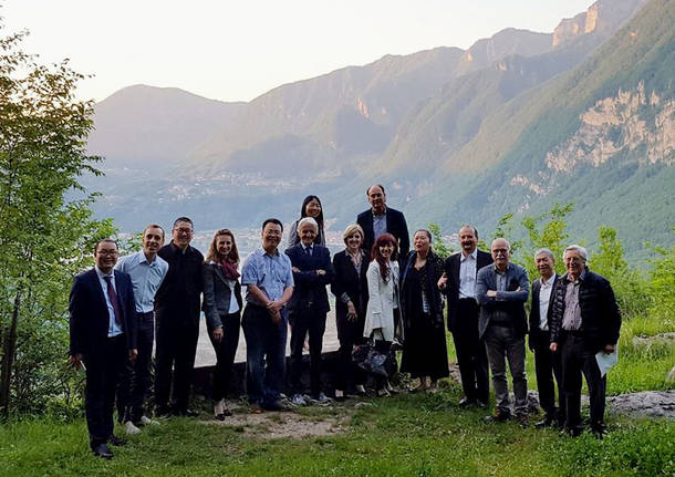 Valceresio - visita delegazione cinese al sito Unesco del Monte San Giorgio