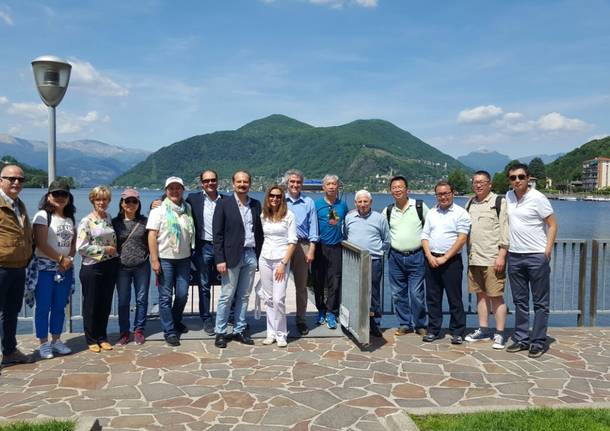 La delegazione cinese in visita in Valceresio