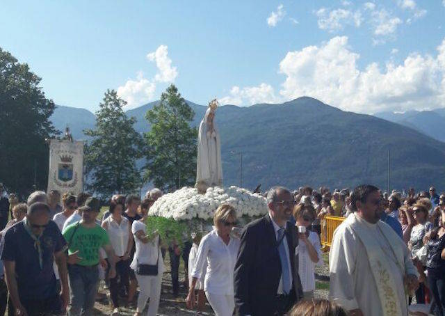 La Madonna di Fatima a Luino