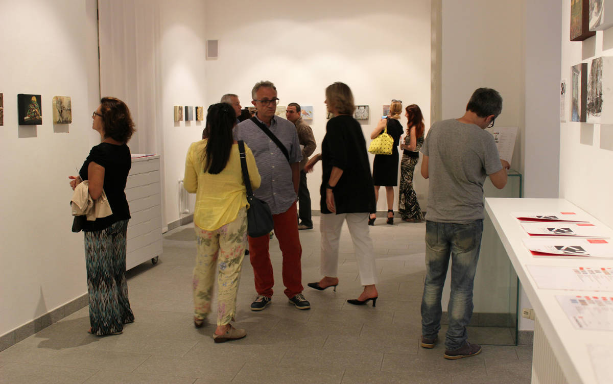 Inaugurata la mostra "20 15×15 / 20×20 | Collezione Punto sull'arte 2017”