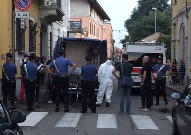 omicidio via goito busto arsizio carabinieri