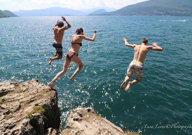 Salti e capriole dal “paradiso dei tuffatori”