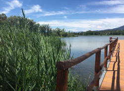 Al pontile di Capolago