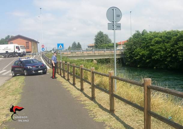 carabinieri canale villoresi busto garolfo