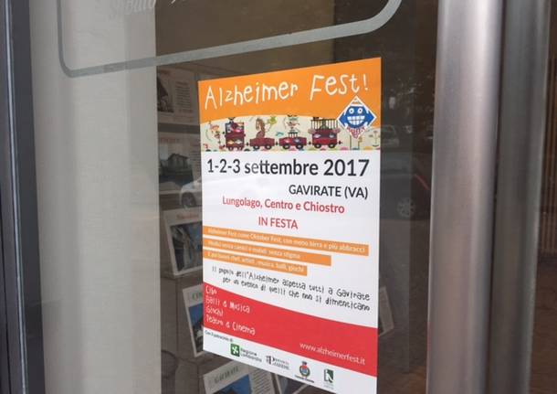 Gavirate si prepara all\'Alzheimer Fest