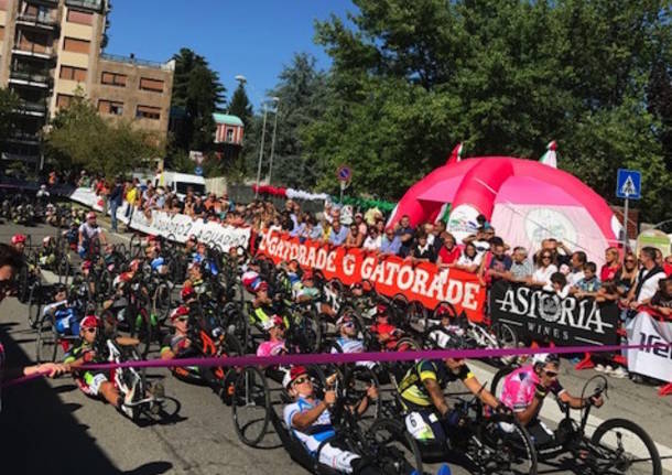 A Busto la quinta tappa del giro d’Italia handbike