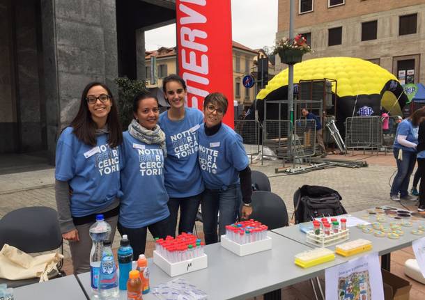 La “Notte dei ricercatori” in Piazza Monte Grappa