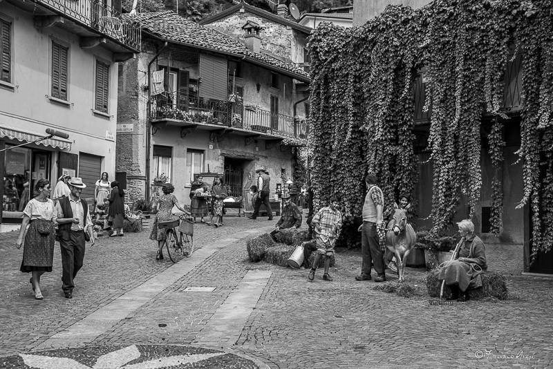 Oscar Turri gira un cortometraggio a Laveno Mombello