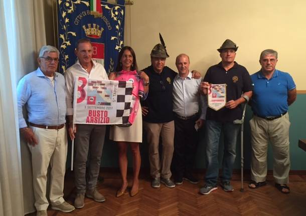 presentazione giro d'italia handbike