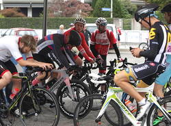 Particolari e volti della Gran Fondo di ciclismo