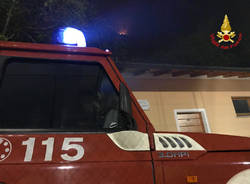 Incendio Maccagno ottobre 2017