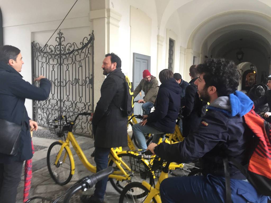 Arriva il bike sharing Ofo a Varese