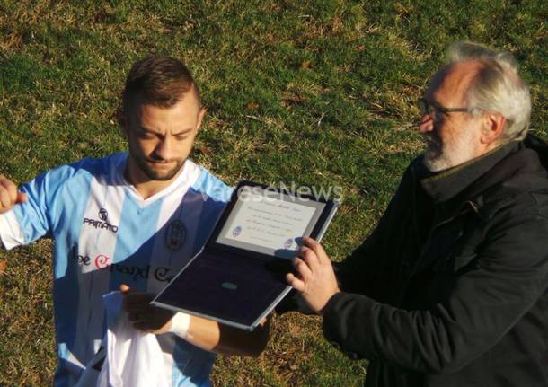 Michele Scavo, 100 partite con la maglia biancoceleste