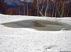 La prima nevicata nel Luinese