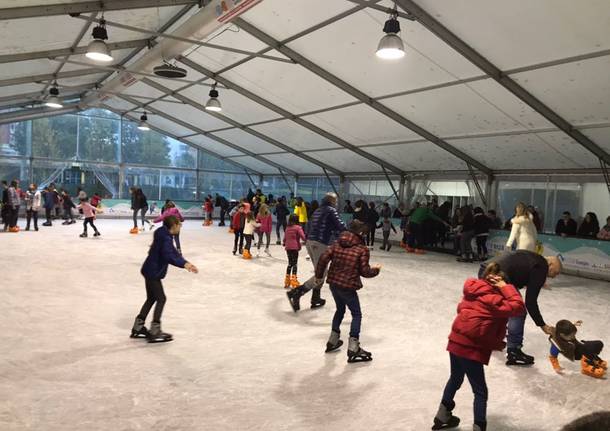 Saronno anticipa la stazione \"on ice\": aperta la pista