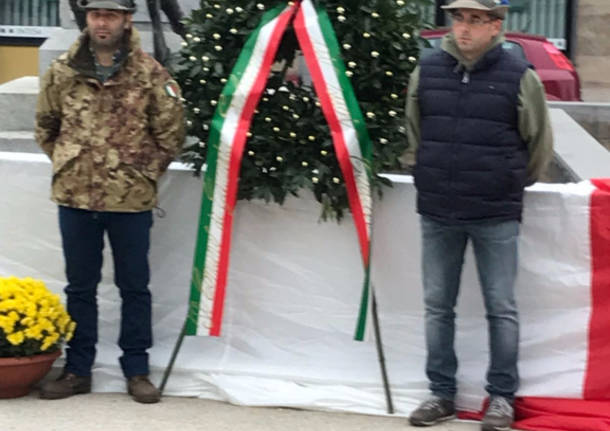 La commemorazione del 4 novembre a Gazzada Schianno