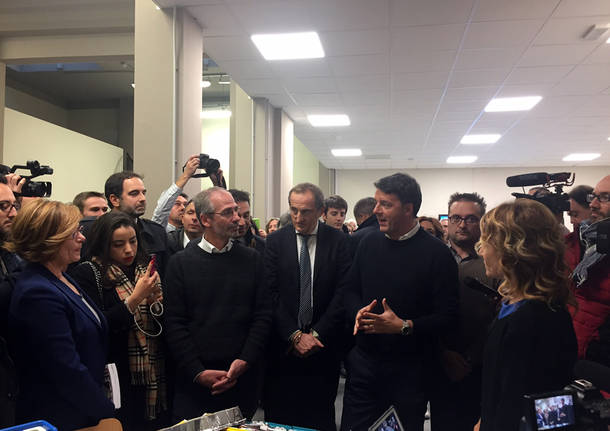 matteo renzi busto arsizio 15 novembre 2017 