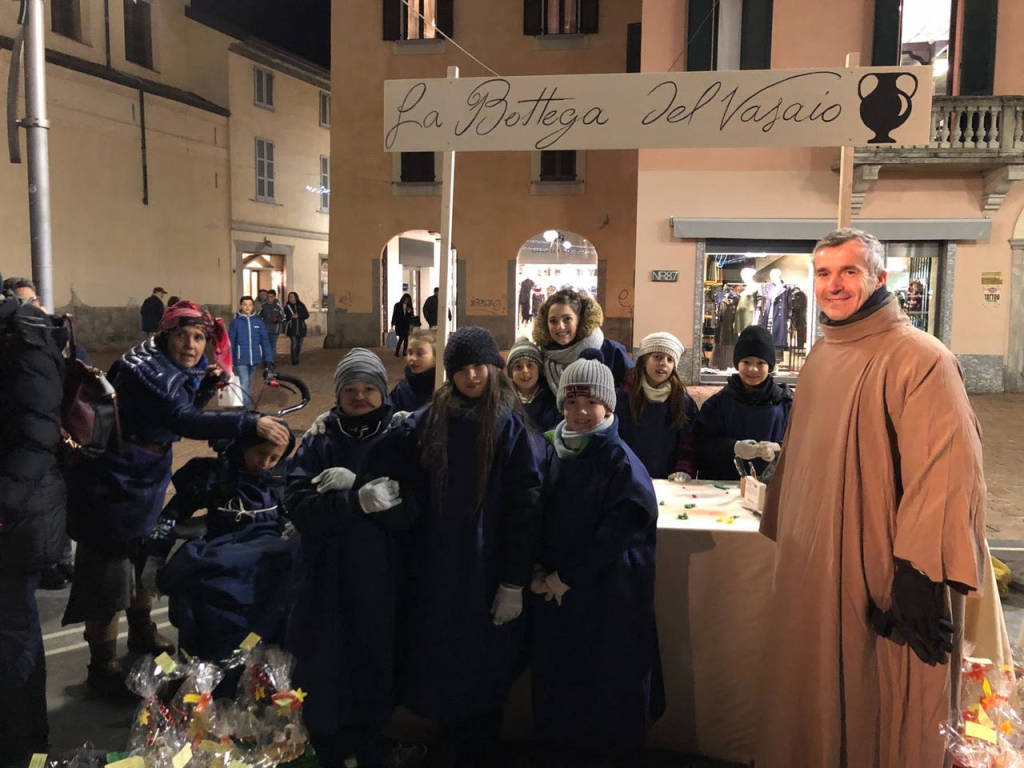 Presepe vivente in piazza santa Maria