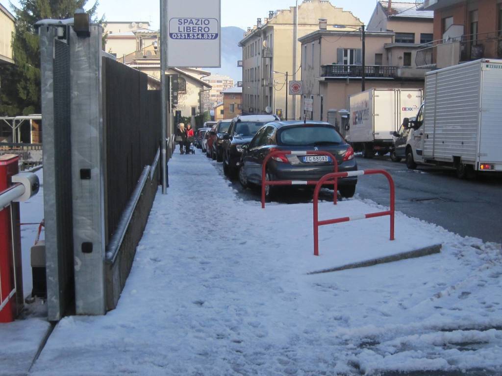 Dal Ponte al Comune, la situazione neve