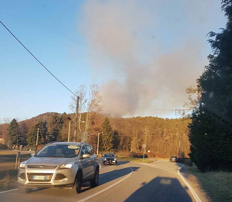 Incendio Oriano Sesto Calende