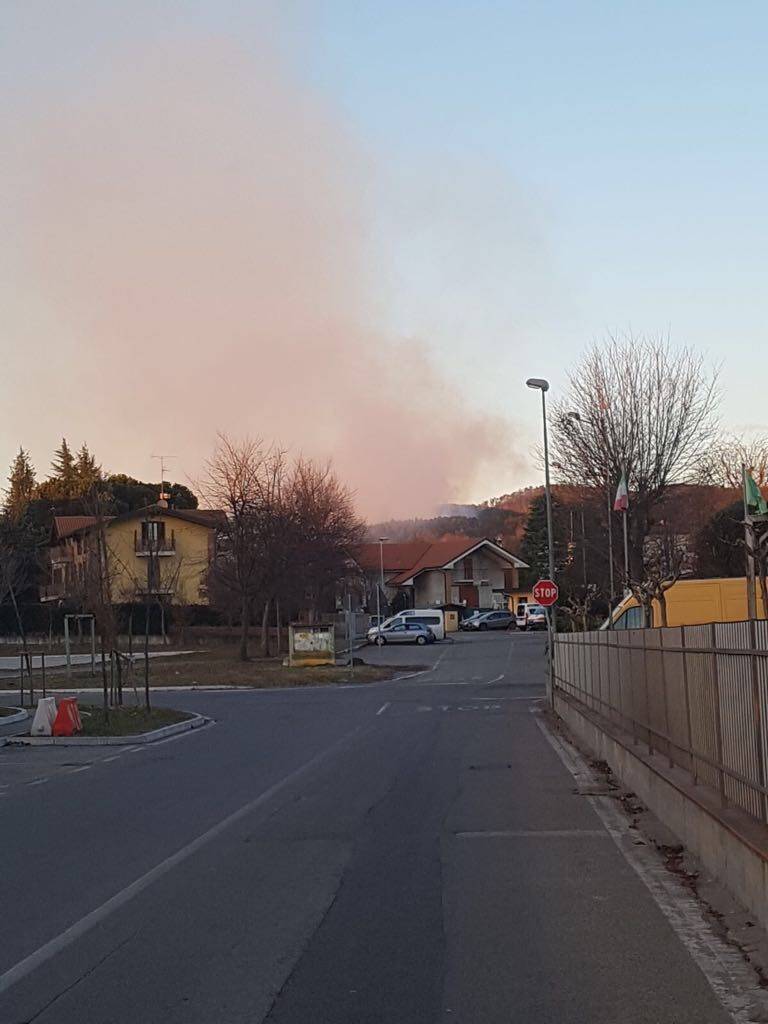 Incendio Oriano Sesto Calende