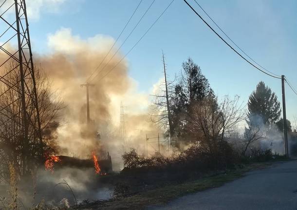 incendio Quinzano San Pietro