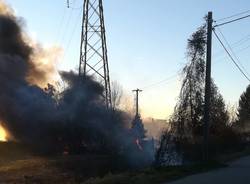 incendio Quinzano San Pietro