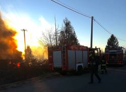 incendio Quinzano San Pietro