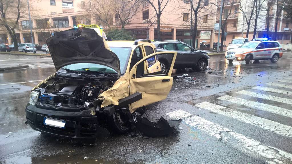 incidente in viale Cadorna