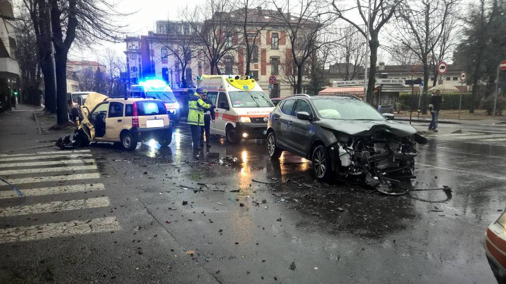 incidente in viale Cadorna