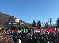 manifestazione antifascista a como